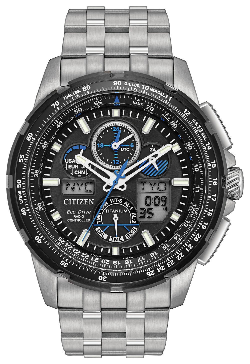 Promaster Skyhawk A T Mens Eco Drive Chronograph Jy8068 56e Citizen 5521